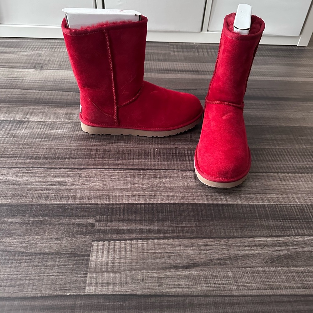 UGG Red Suede Boots